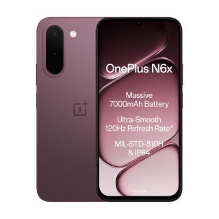 OnePlus N6x 5G, 4GB+64GB, 7000mAh Battery, 120Hz Display, Burgundy Red