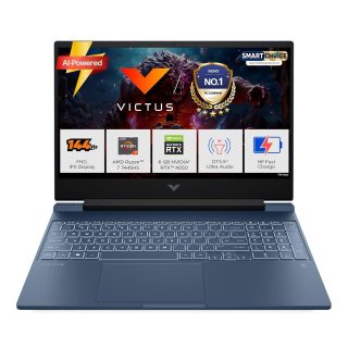 HP Victus Gaming Laptop AMD Ryzen 7 7445HS (16GB/512GB SSD/6GB NVIDIA RTX 4050/144Hz FHD/Performance Blue)